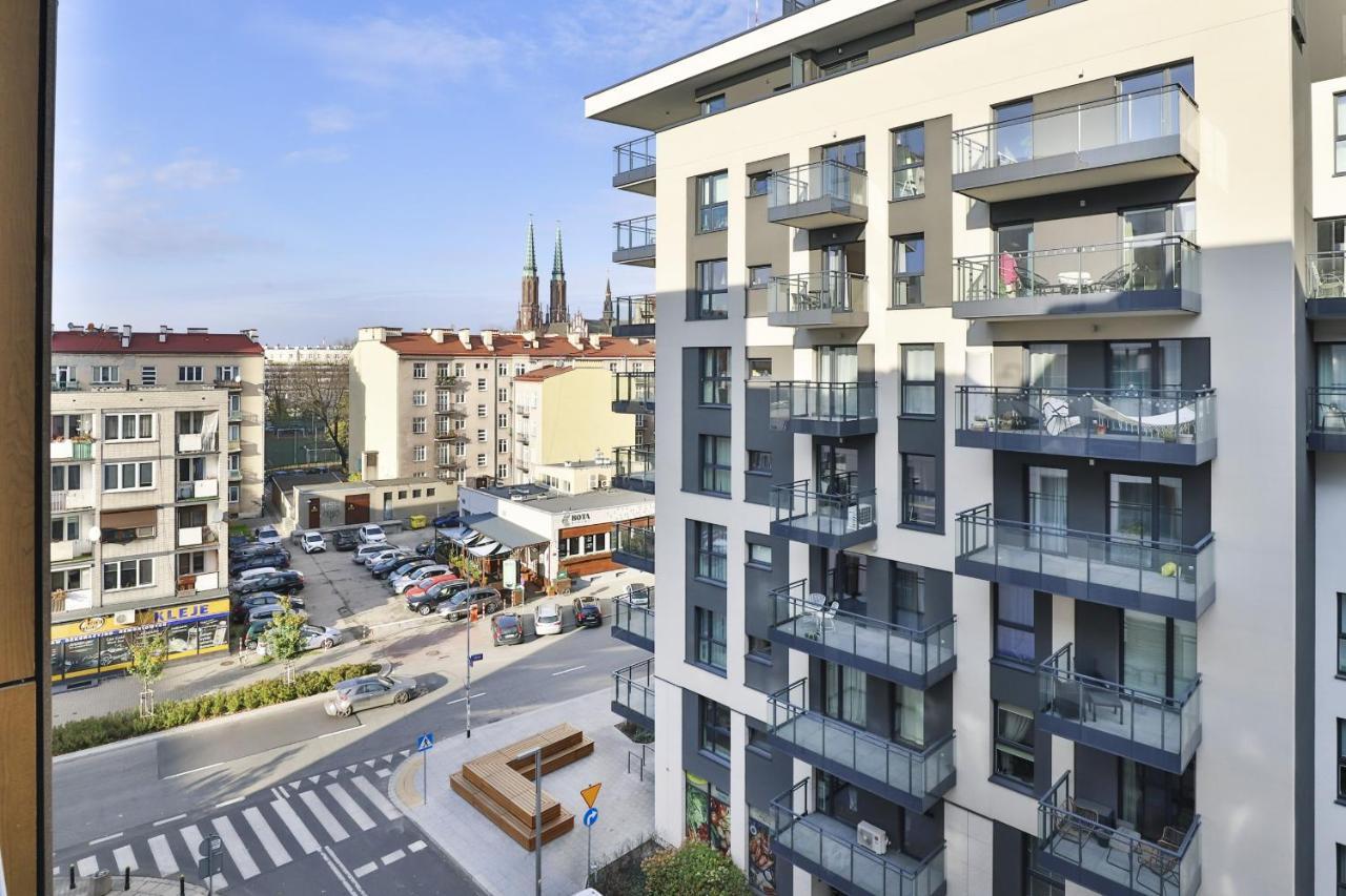 Warsaw Praga Okrzei Apartment By The River By Noclegi Renters エクステリア 写真