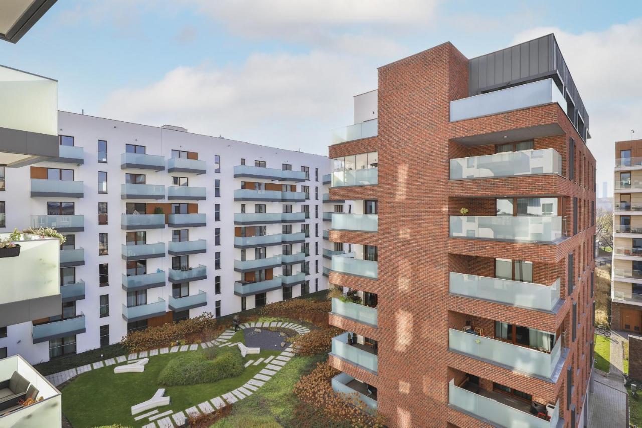 Warsaw Praga Okrzei Apartment By The River By Noclegi Renters エクステリア 写真